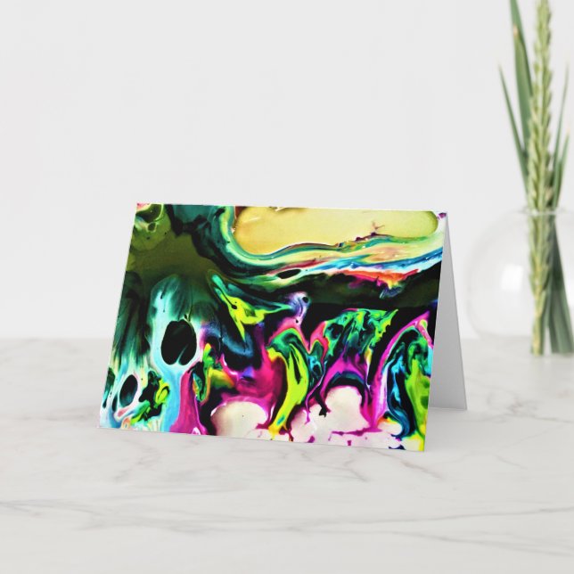 Abstract Colour Study 167, card (Front)