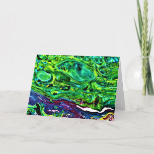 Abstract Colour Study 168, card