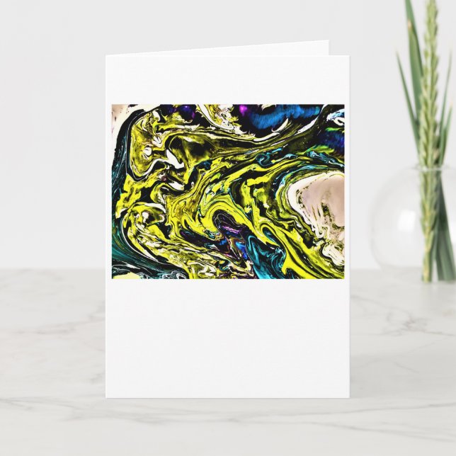 Abstract Colour Study 16, Card (Front)