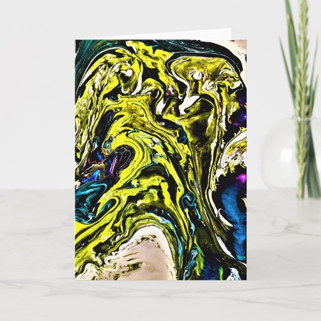 Abstract Colour Study 16, card (Front)