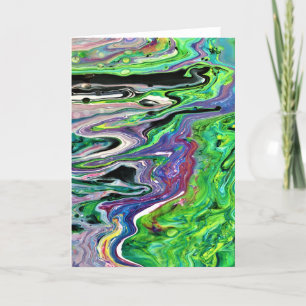 Abstract Colour Study 172, card