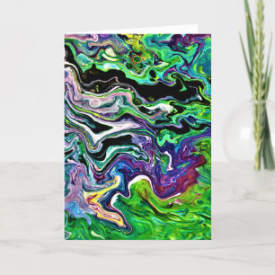 Abstract Colour Study 173, card