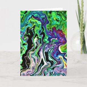 Abstract Colour Study 174, card
