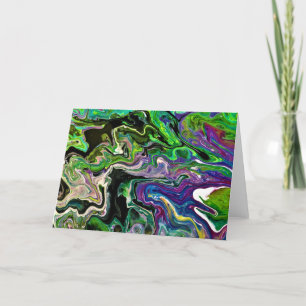 Abstract Colour Study 177, card
