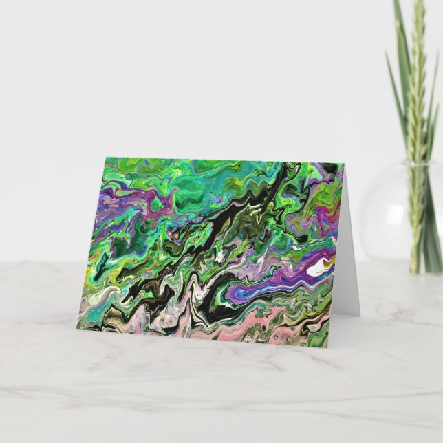 Abstract Colour Study 182, card (Front)
