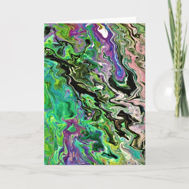 Abstract Colour Study 182, card (Front)