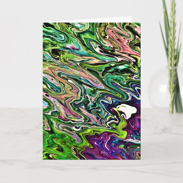 Abstract Colour Study 184, card (Front)