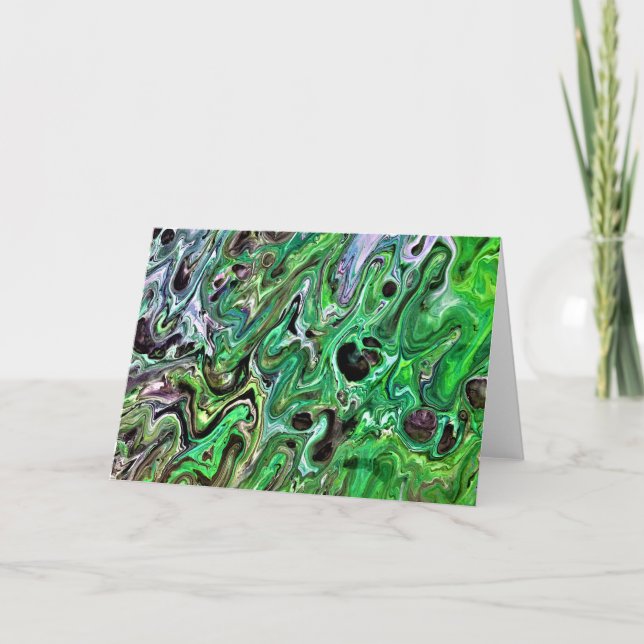 Abstract Colour Study 185, card (Front)