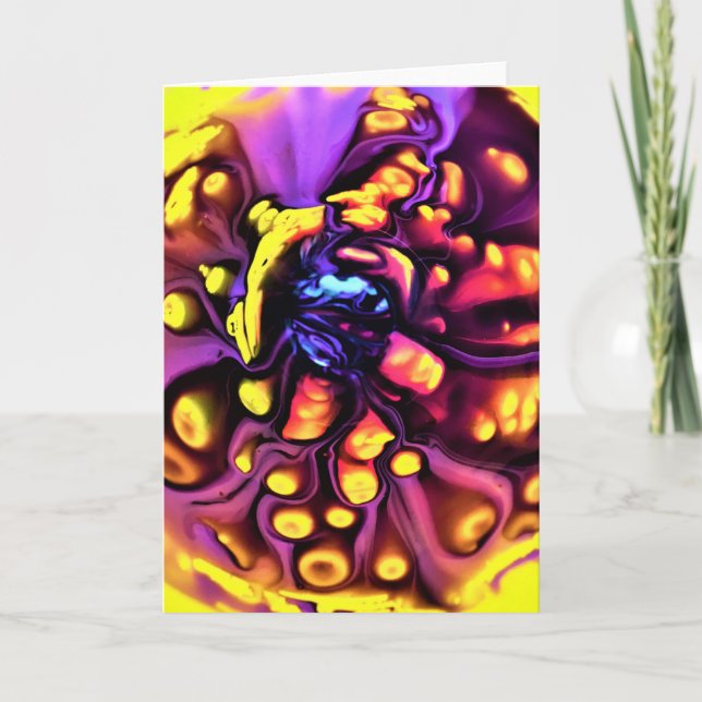Abstract Colour Study 190, card (Front)