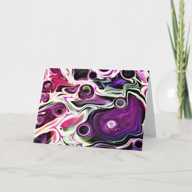 Abstract Colour Study 196, card (Front)