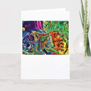 Abstract Colour Study 1, card