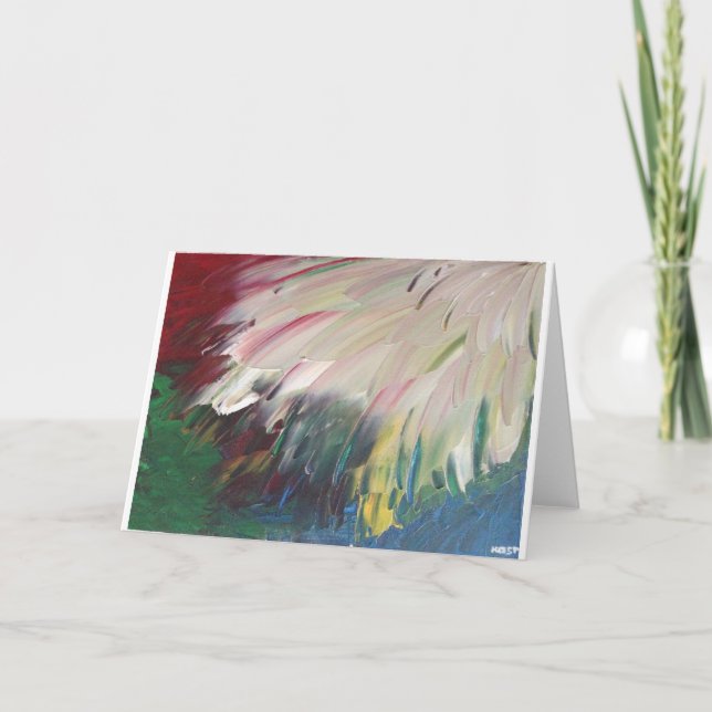 Abstract Colour Study 1, card (Front)