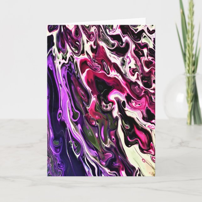 Abstract Colour Study 200, card (Front)