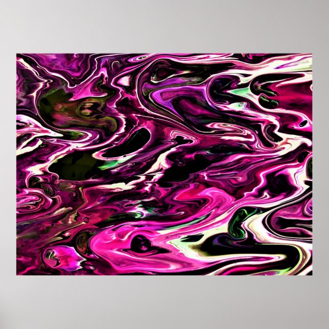 Abstract Colour Study 208, Poster (Front)