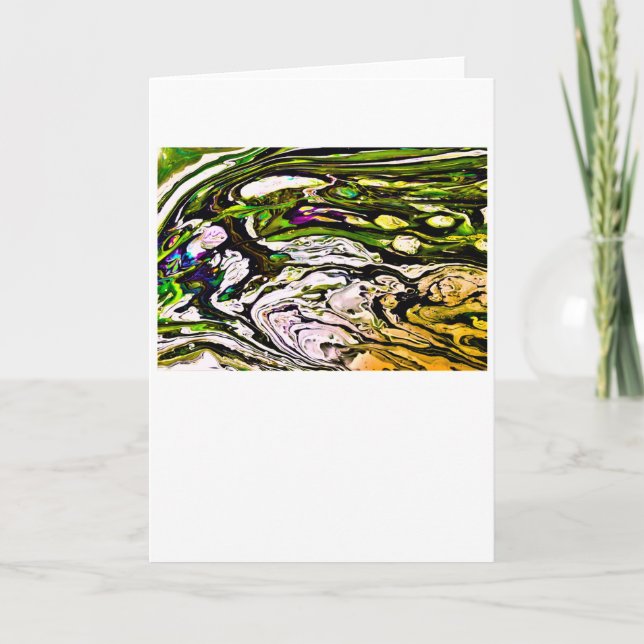 Abstract Colour Study 20, Card (Front)