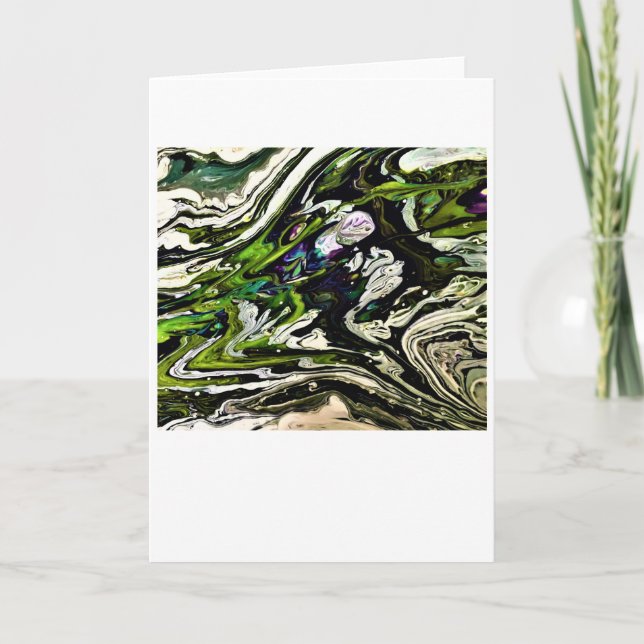 Abstract Colour Study 21, Card (Front)
