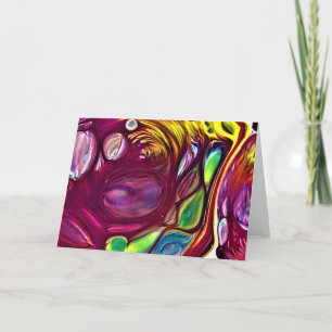 Abstract Colour Study 220, card