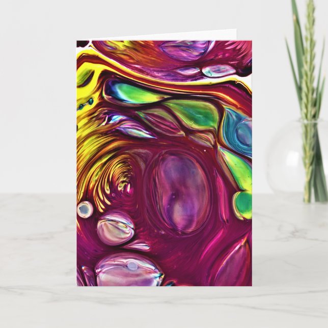 Abstract Colour Study 220, card (Front)