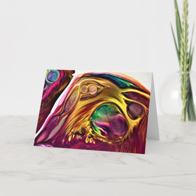 Abstract Colour Study 222, card (Front)