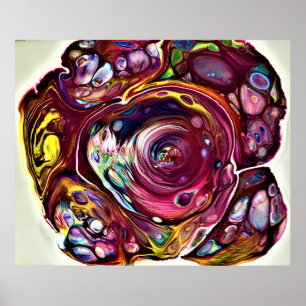 Abstract Colour Study 228, Poster