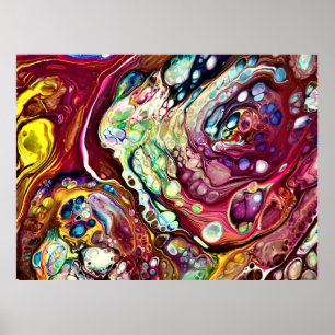 Abstract Colour Study 230, Poster