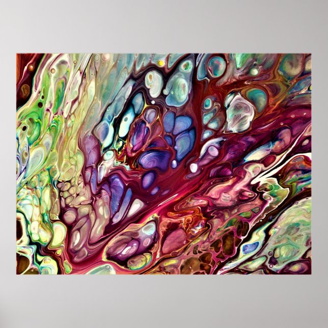 Abstract Colour Study 231, Poster (Front)