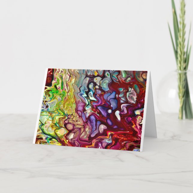 Abstract Colour Study 232, Card (Front)