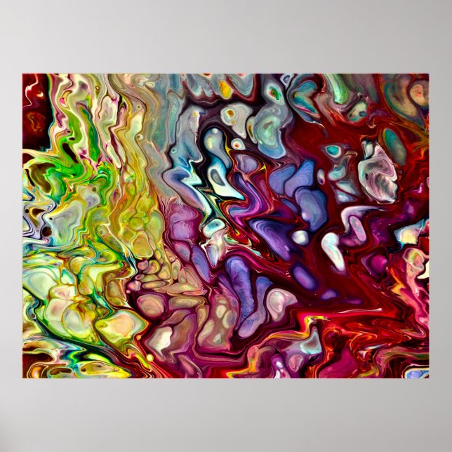 Abstract Colour Study 232, Poster (Front)