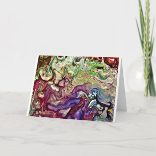 Abstract Colour Study 233, card