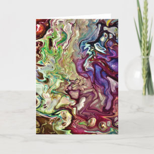 Abstract Colour Study 233, card