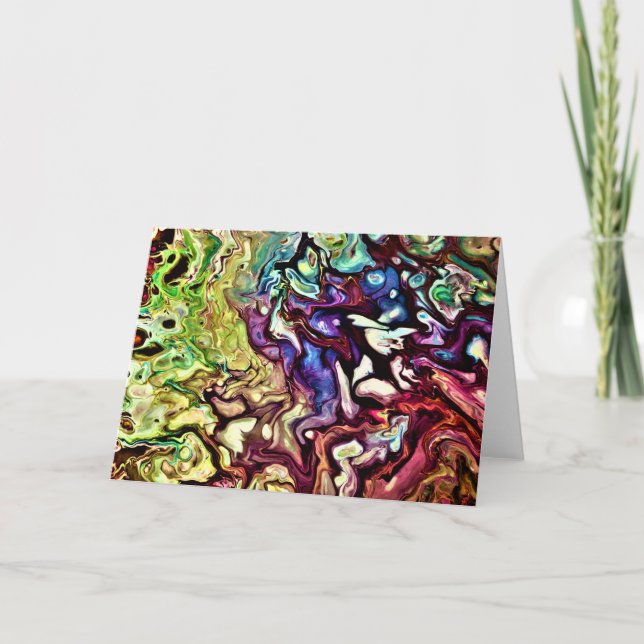 Abstract Colour Study 235, card (Front)