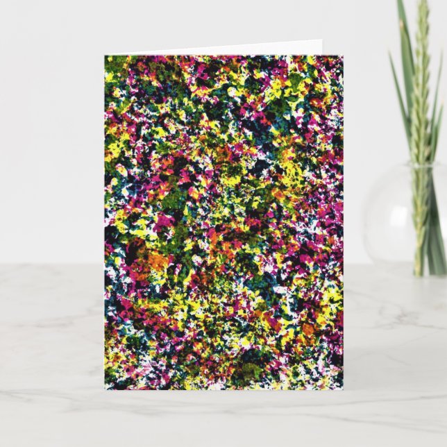 Abstract Colour Study 24, card (Front)