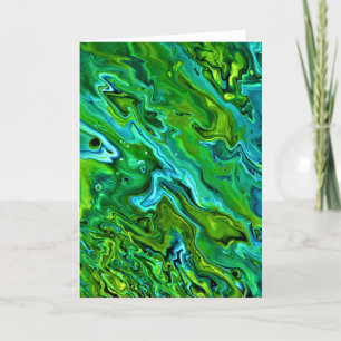 Abstract Colour Study 255, card