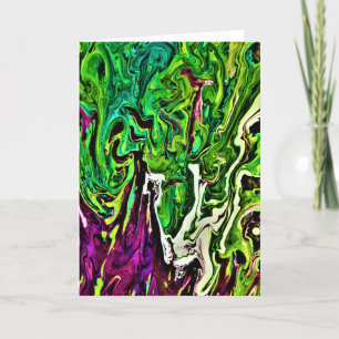 Abstract Colour Study 257, card