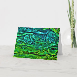 Abstract Colour Study 258, card