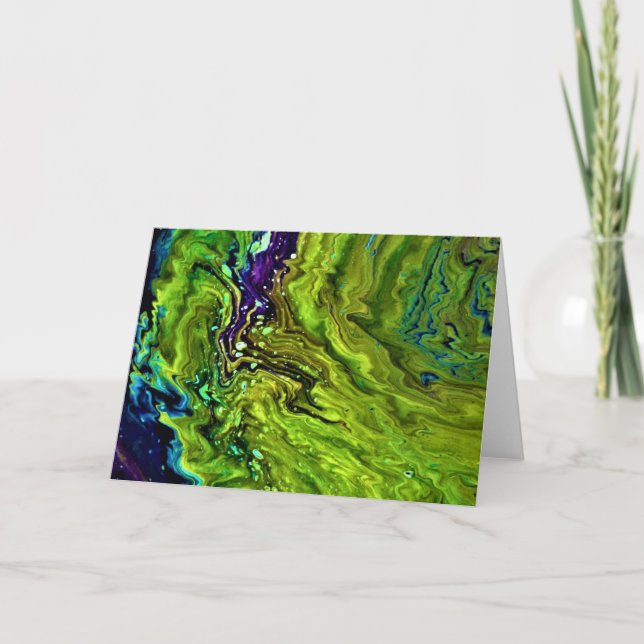 Abstract Colour Study 25, card (Front)