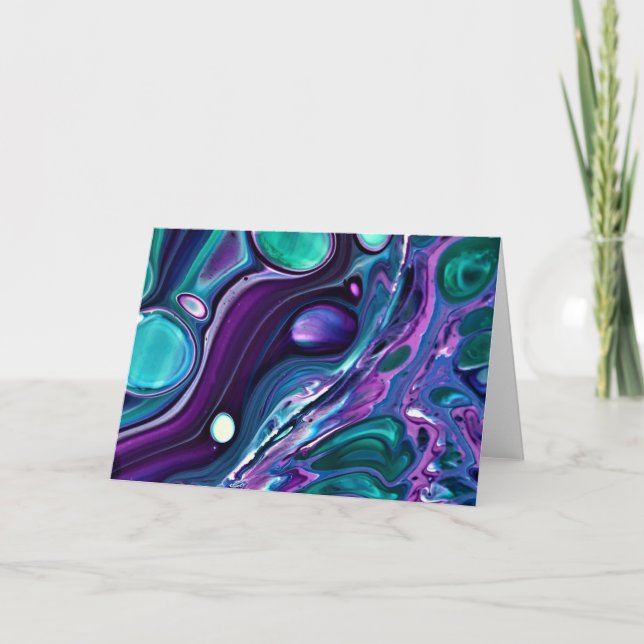 Abstract Colour Study 268, card (Front)