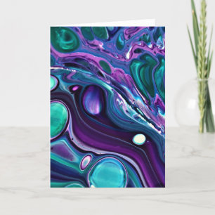 Abstract Colour Study 268, card