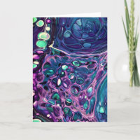 Abstract Colour Study 273, card