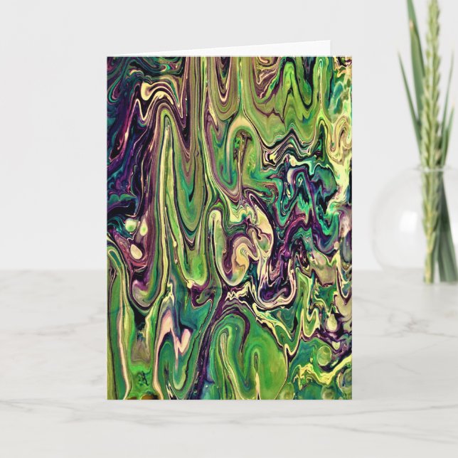 Abstract Colour Study 299, card (Front)