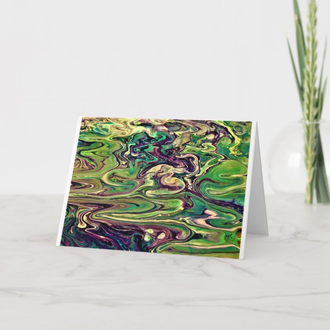 Abstract Colour Study 299, card (Front)