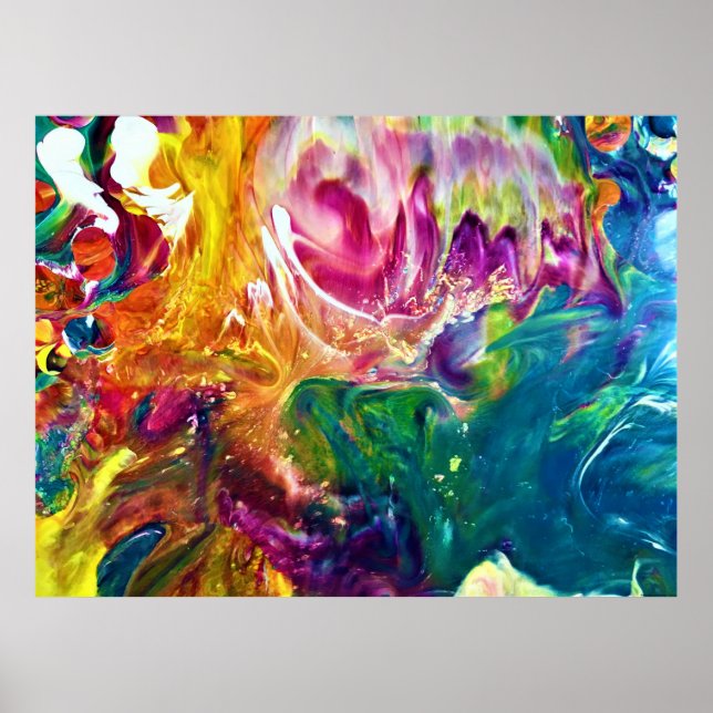 Abstract Colour Study 2, Poster (Front)