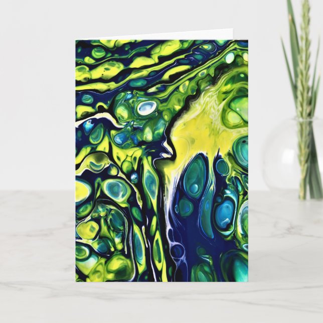 Abstract Colour Study 304, card (Front)