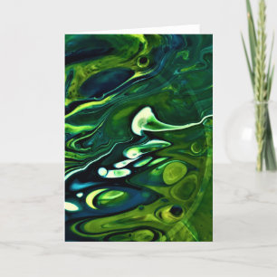 Abstract Colour Study 309, card