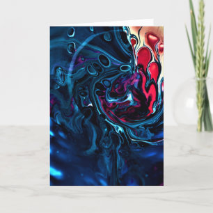 Abstract Colour Study 337, card