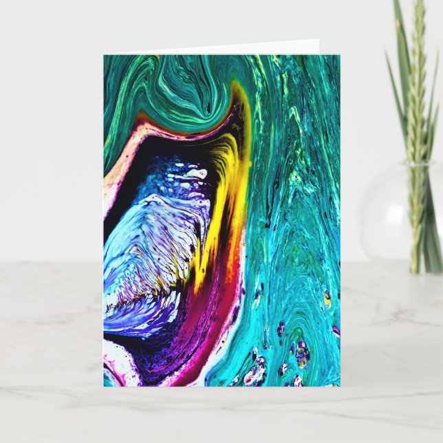 Abstract Colour Study 33, card (Front)