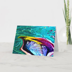 Abstract Colour Study 33, card