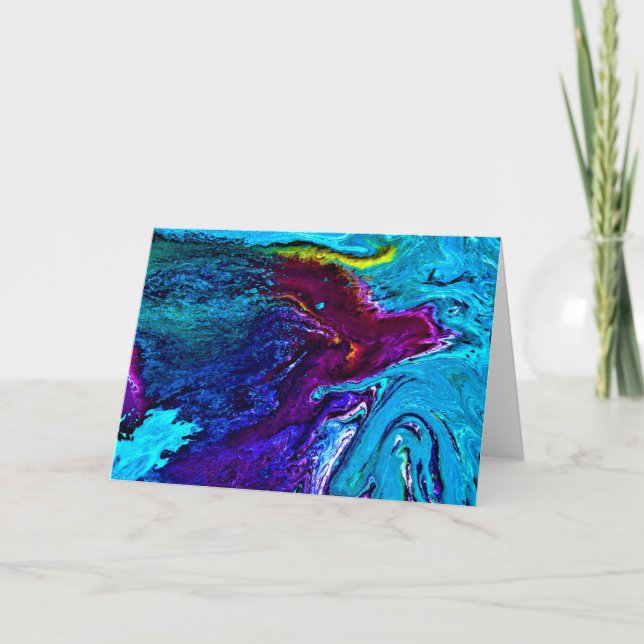 Abstract Colour Study 34, card (Front)