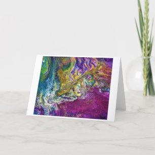 Abstract Colour Study 36, card
