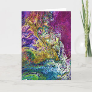 Abstract Colour Study 36, card